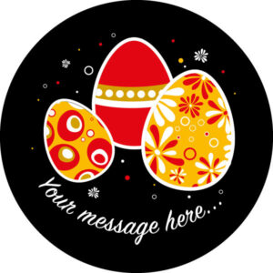 Three Eggs w/ Message