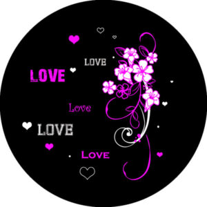 Pink Valentine Flowers