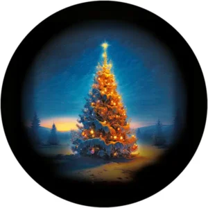 Christmas Tree Snowy