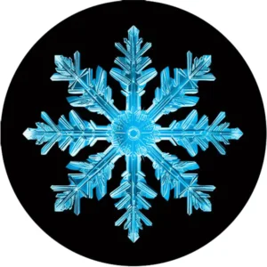 Blue Snowflake